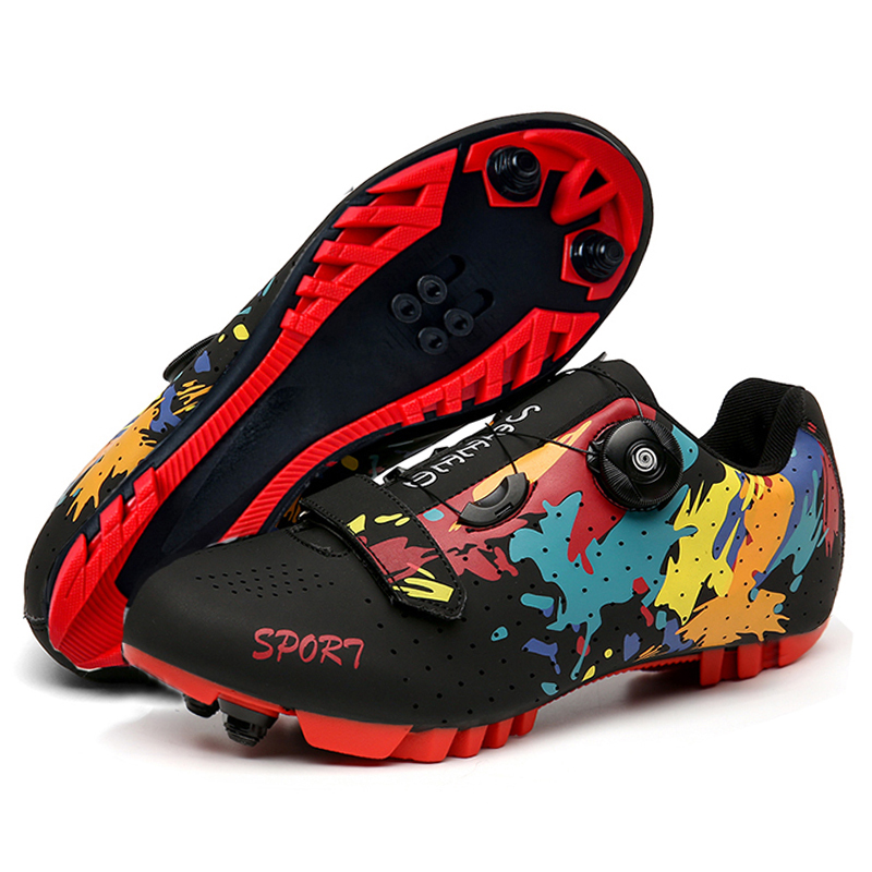 Clipless Mtb Shoes - 2023 MTB Cycling Shoes Men Mountain