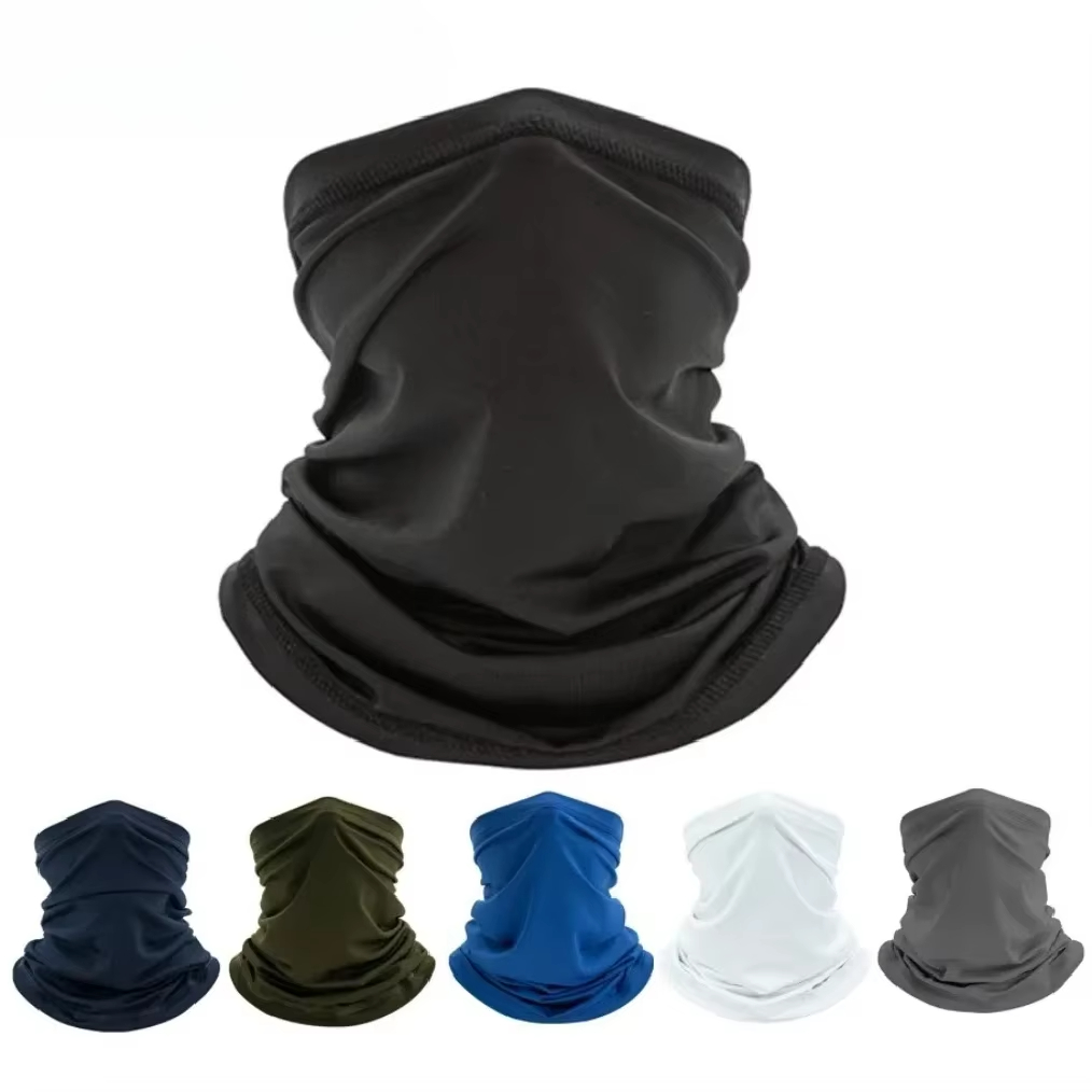 Cycling Buff Neck Warmer - Outdoor Bandana Man Seamless Balaclava Buffs