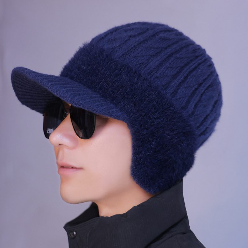 Cycling Gear Cold Weather - Windproof Thermal Beanie Fleece Lined Winter
