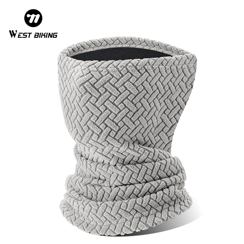 Cycling Gear In Winter - WEST BIKING Winter Cycling Scarf Jacquard