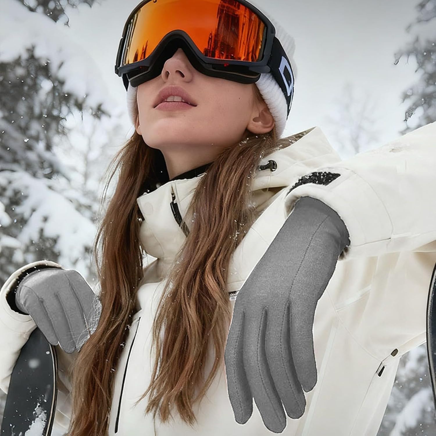 Winter Thermal Windproof Glove - Cycling Gear Cold Weather recension och pris