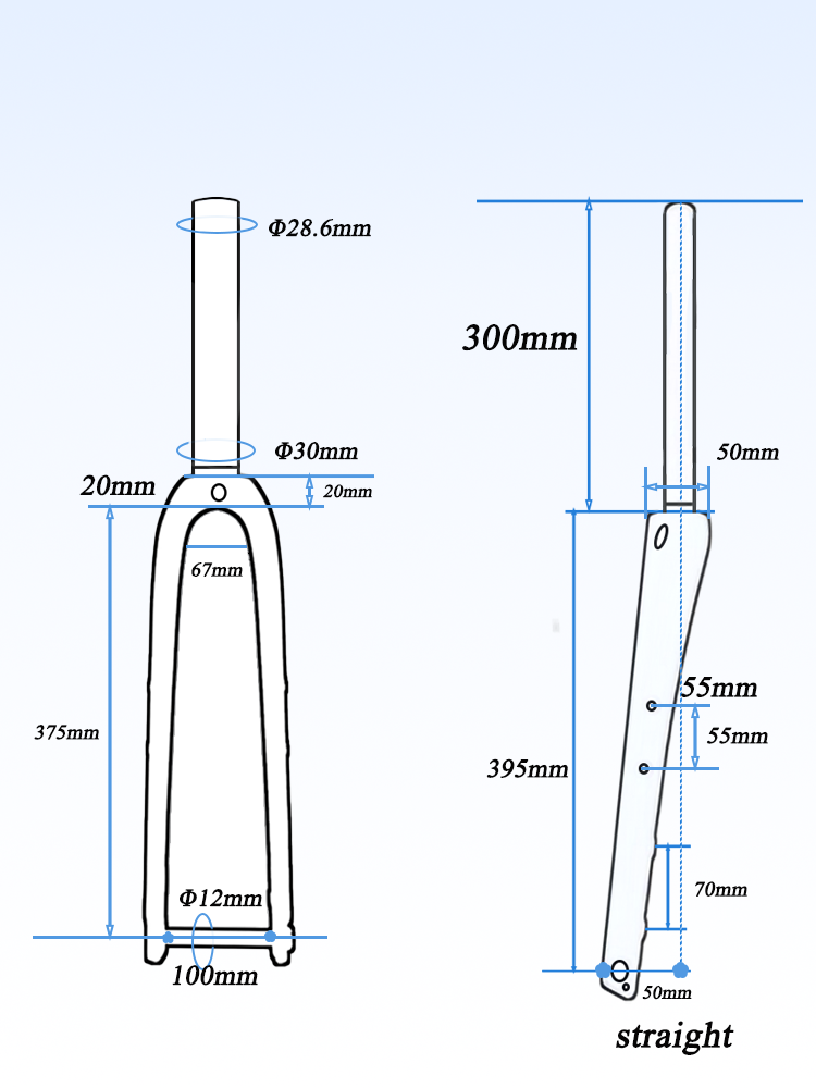 Gravel Bike Fork T1000 Full Ca - Cycling Gear Gravel recension och pris