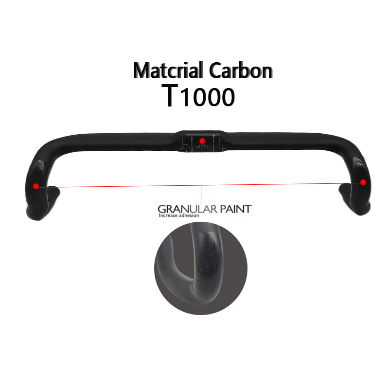 Carbon Fiber Racing Bike Handl - Cycling Gear Gravel recension och pris