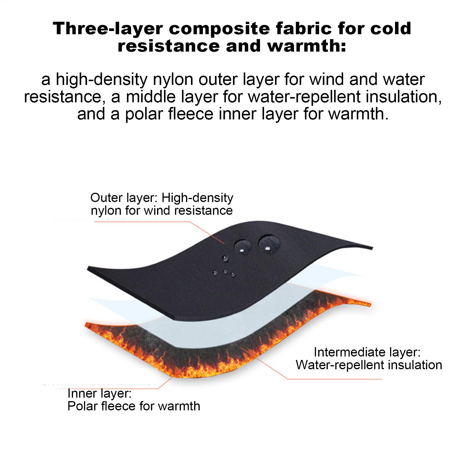 Warm Gloves Windproof Touchscr - Cycling Gear Cold Weather recension och pris