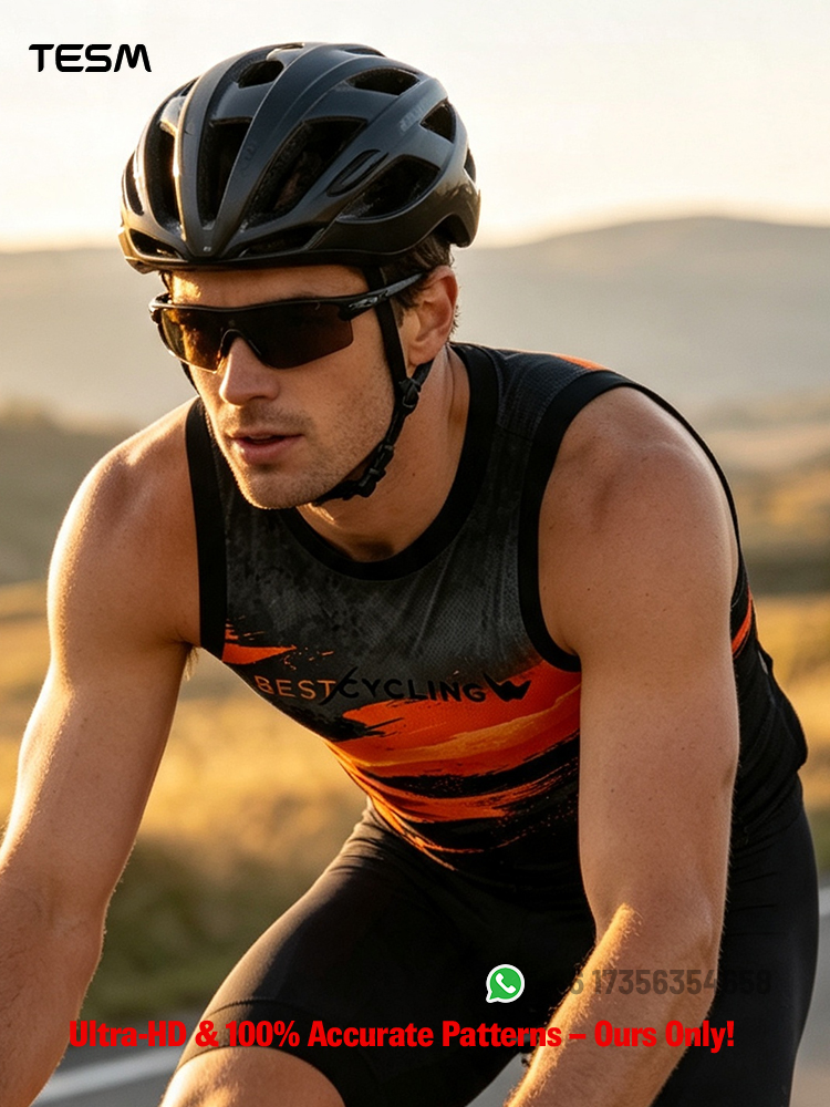 Kid Men Sleeveless Vest Breath - Cycling Jersey recension och pris