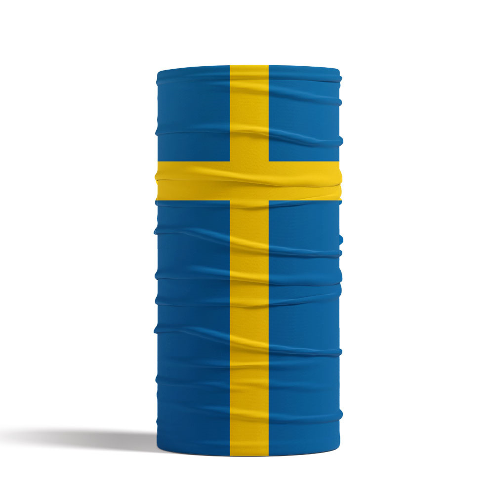 Sweden Flag Printed Bandana He - Cycling Gear recension och pris