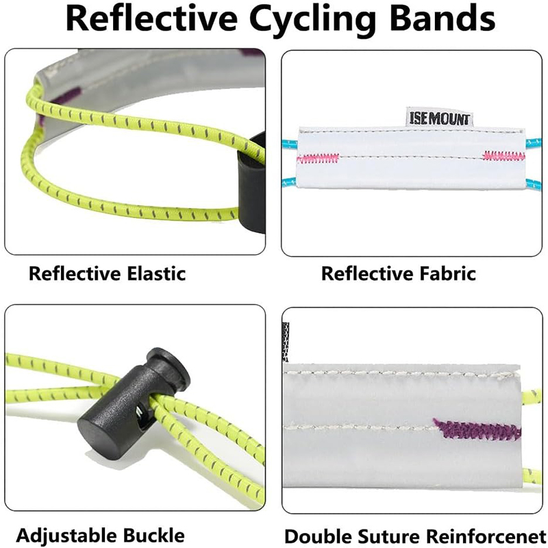 Reflective Cycling Pants Strap - Cycling Gear recension och pris