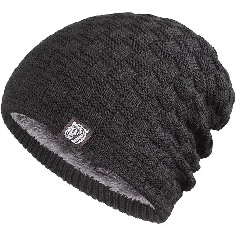 Mens Plush Lining Beanie Winte - Cycling Gear Cold Weather recension och pris