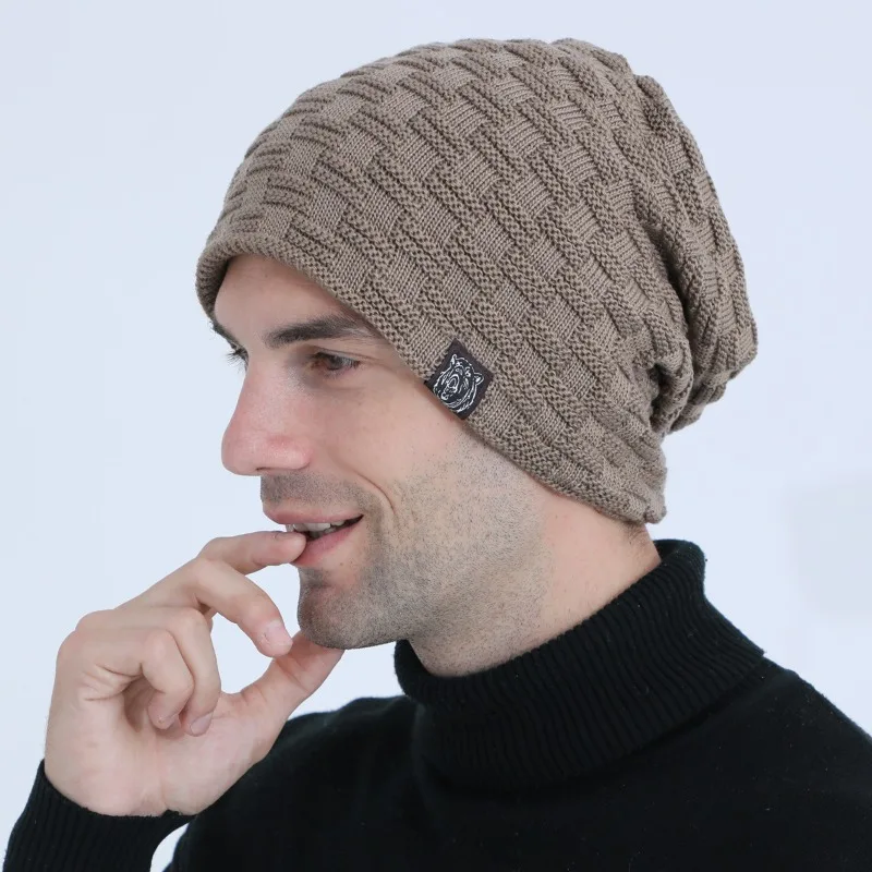 Mens Plush Lining Beanie Winte - Cycling Gear Cold Weather recension och pris