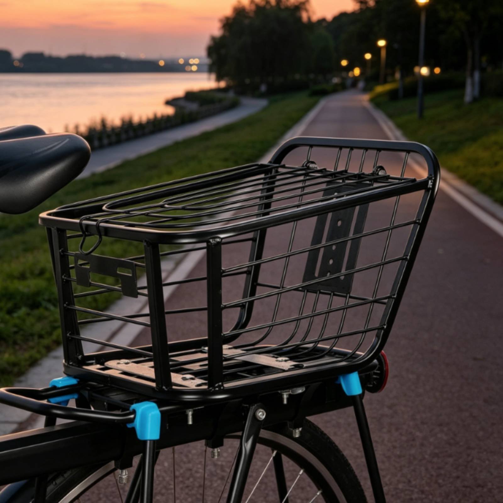 Folding Rear Bike Basket Folda - Cycling Gear recension och pris