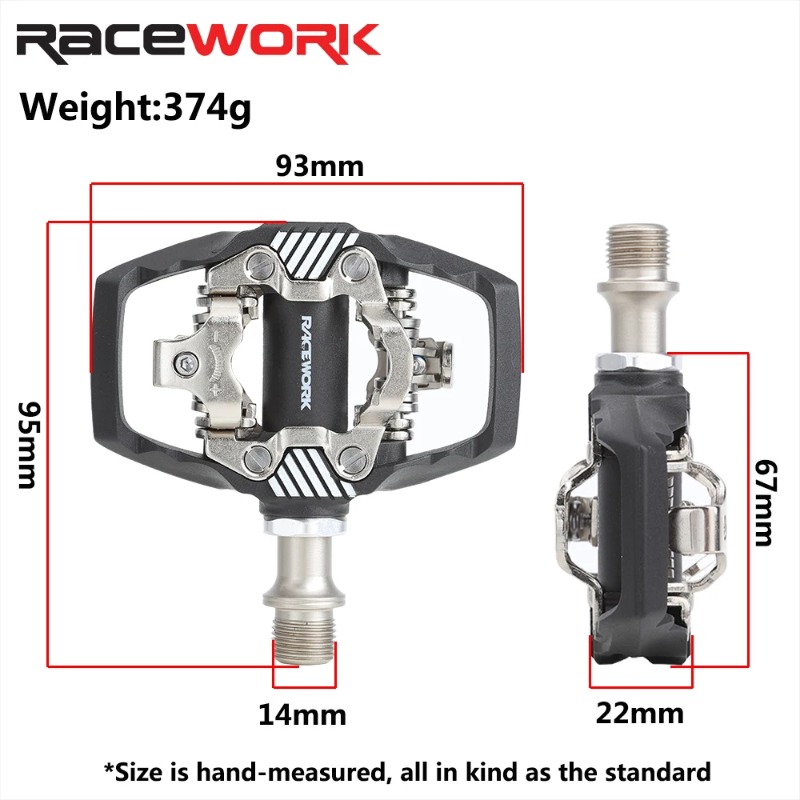 RACEWORK mtb Clipless pedals N - Clipless Mtb Shoes recension och pris