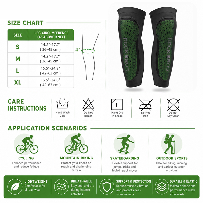 ROCKBROS Cool Sport Legs MTB C - Cycling Gear recension och pris