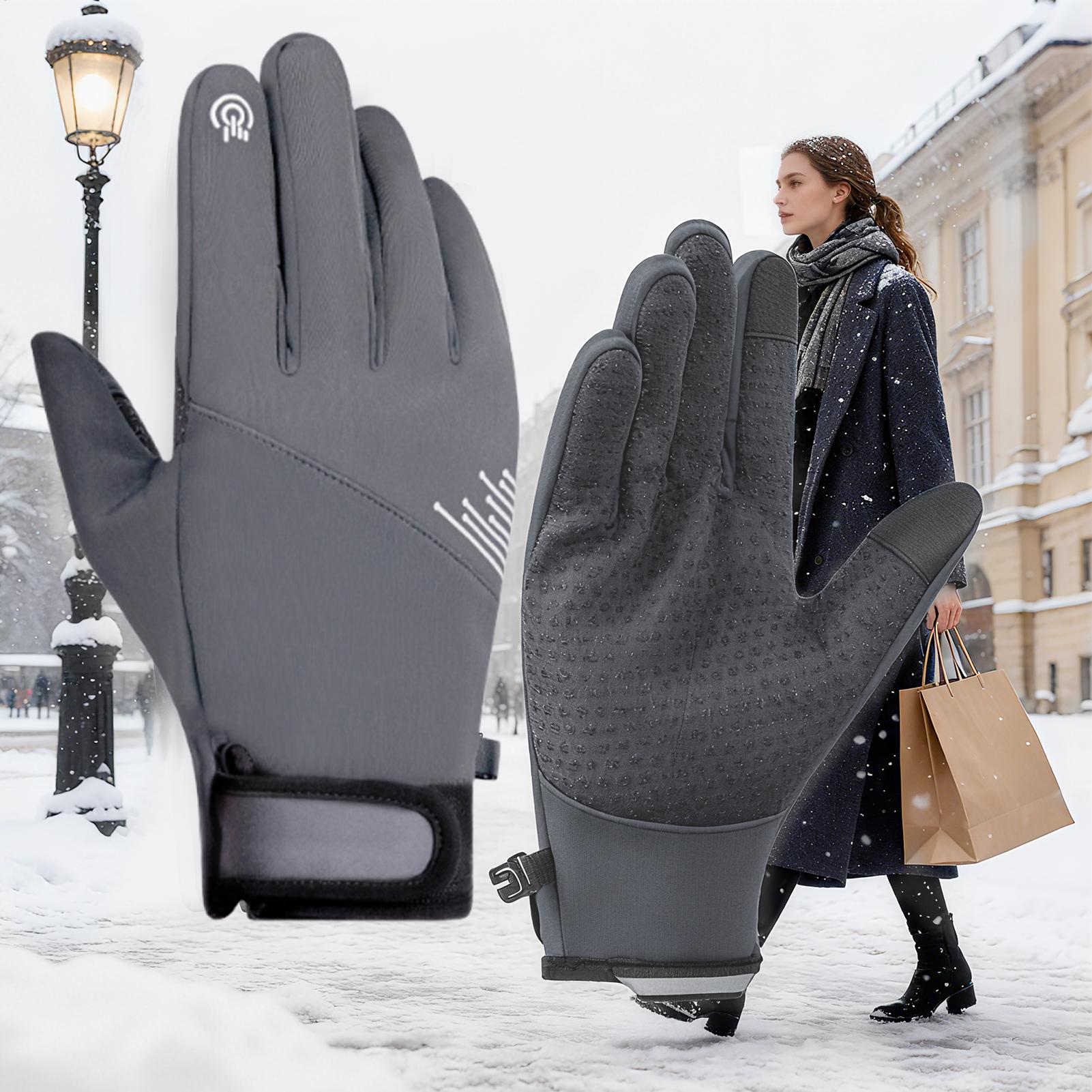 Winter Gloves Women Windproof  - Cycling Gear Cold Weather recension och pris