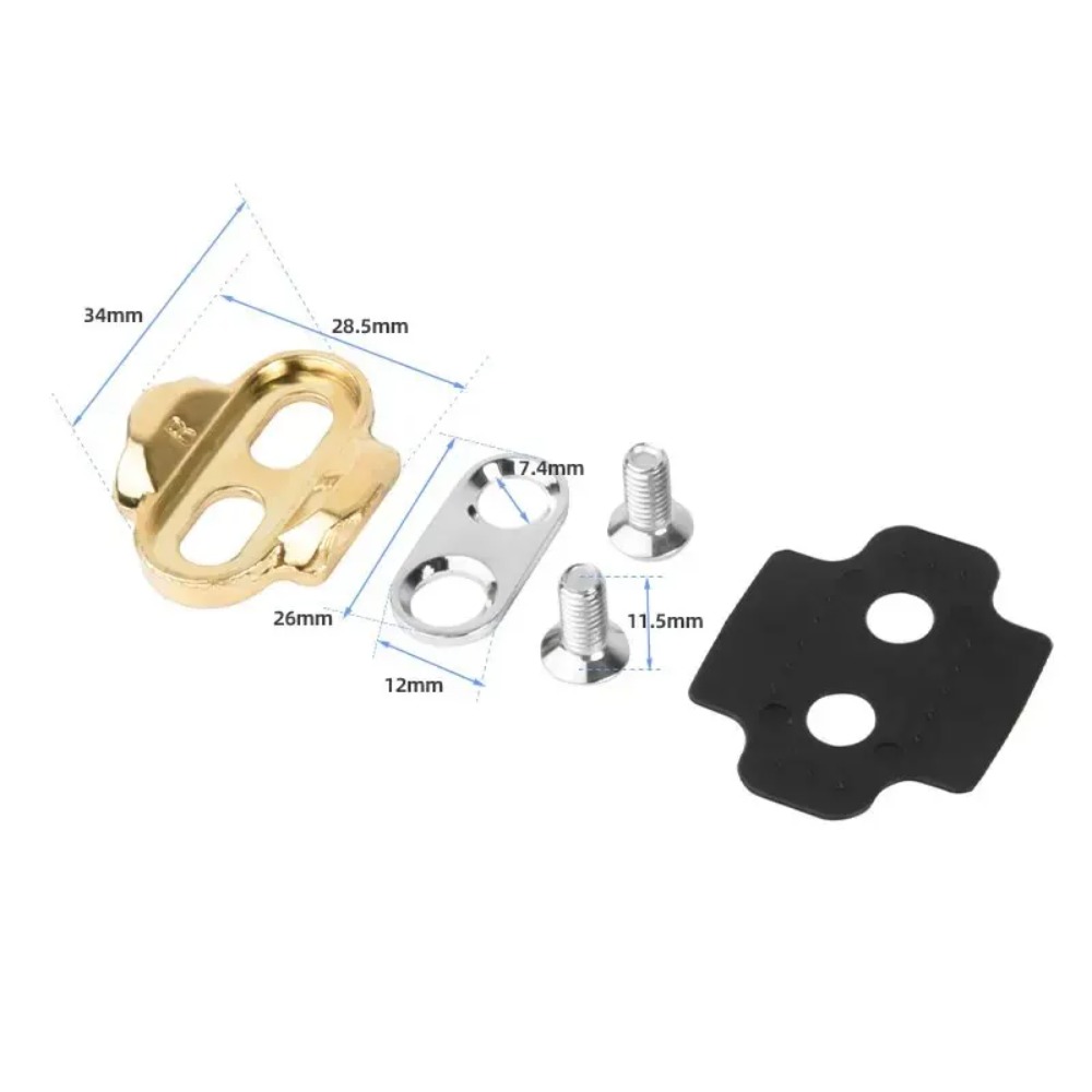 Bicycle Locking Pedal Plate Ad - Clipless Mtb Shoes recension och pris