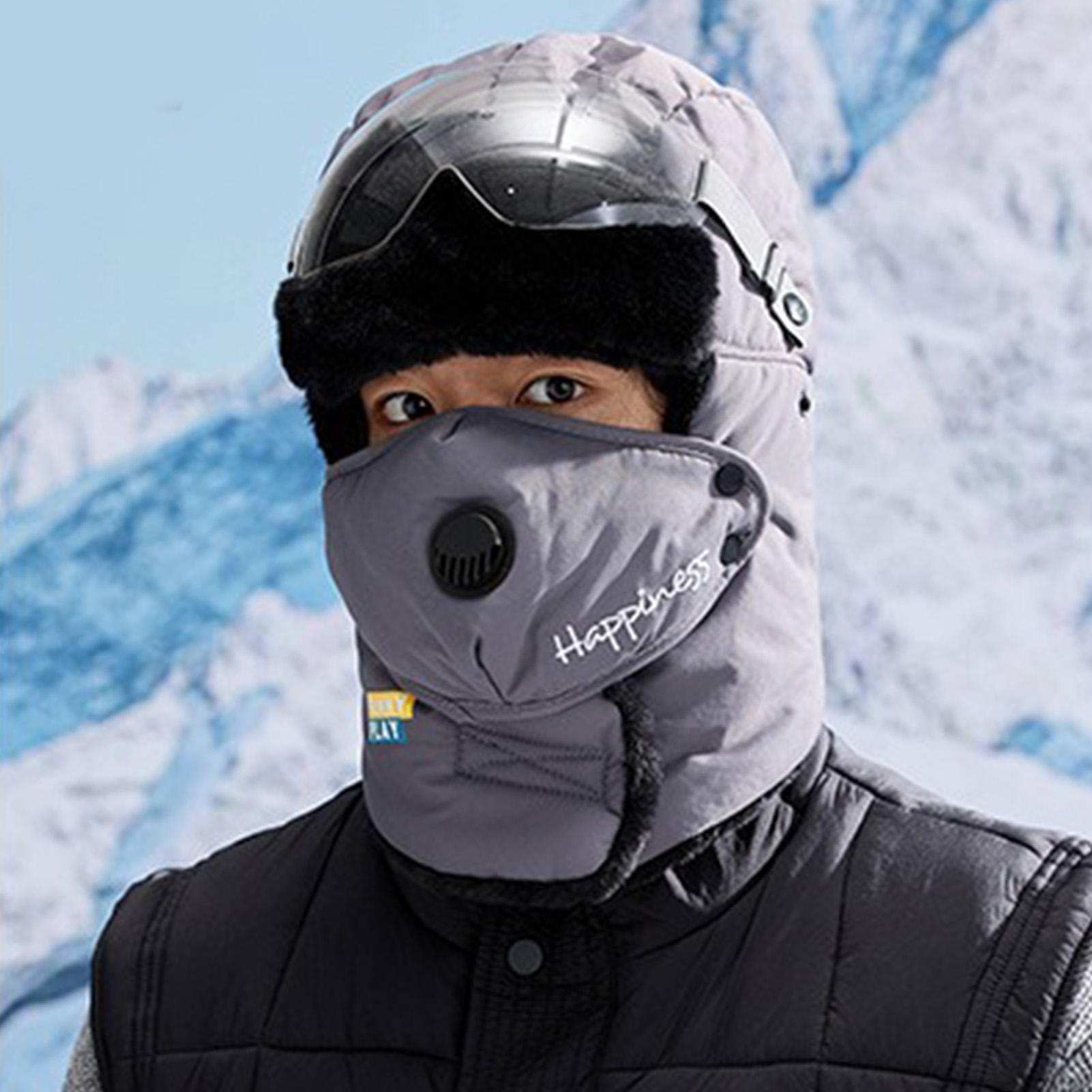 Thermal Winter Hat Fleece Line - Cycling Gear Cold Weather recension och pris