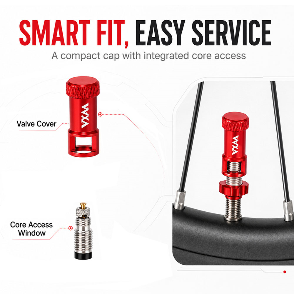 Bicycle Presta Valve Cap Core  - Cycling Gear Gravel recension och pris