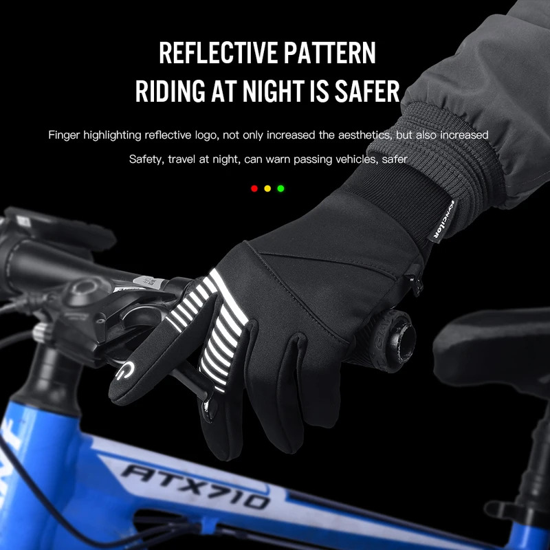 Winter Cycling Gloves for Men  - Cycling Gear In Winter recension och pris