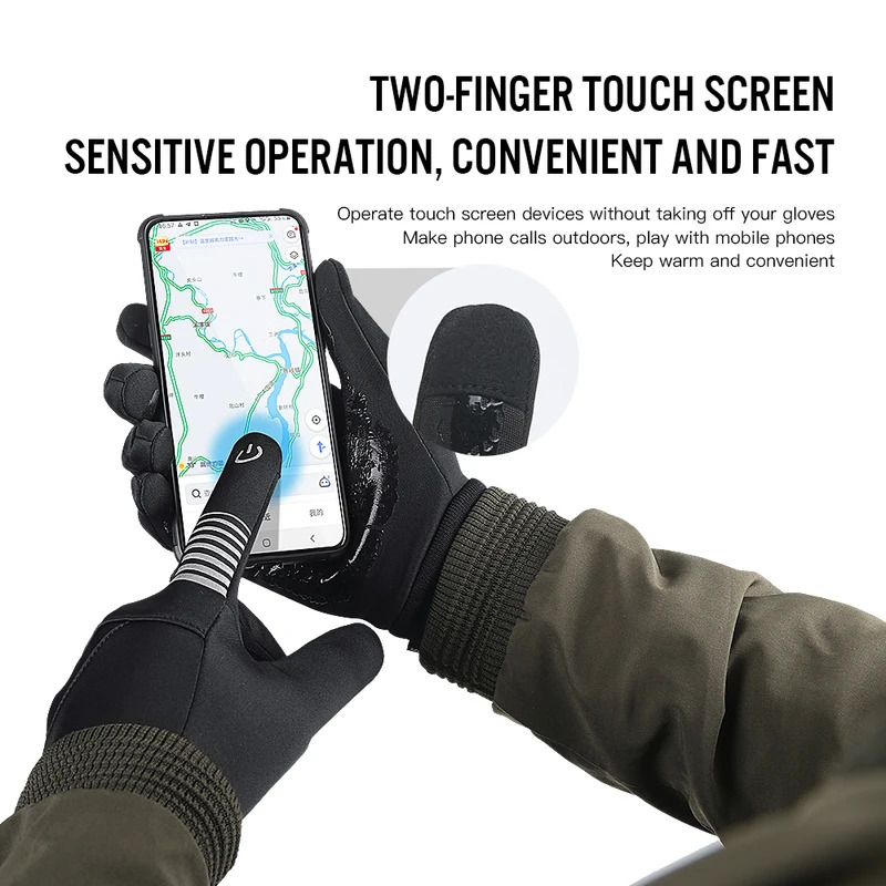 Winter Cycling Gloves for Men  - Cycling Gear In Winter recension och pris