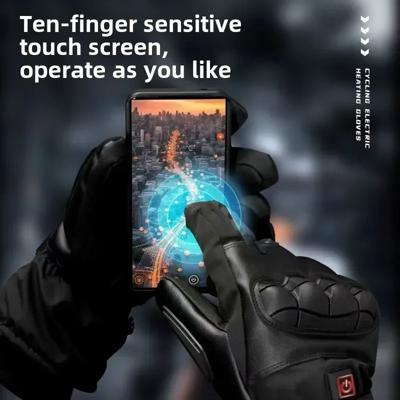 Heated Motorcycle Gloves for M - Cycling Gear In Winter recension och pris