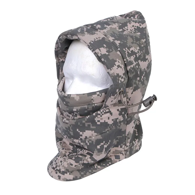 Tactical Camouflage Warm Hood  - Cycling Gear In Winter recension och pris