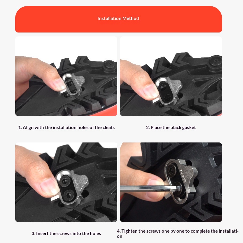 Mountain Bike Cleat For SH51 S - Clipless Mtb Shoes recension och pris