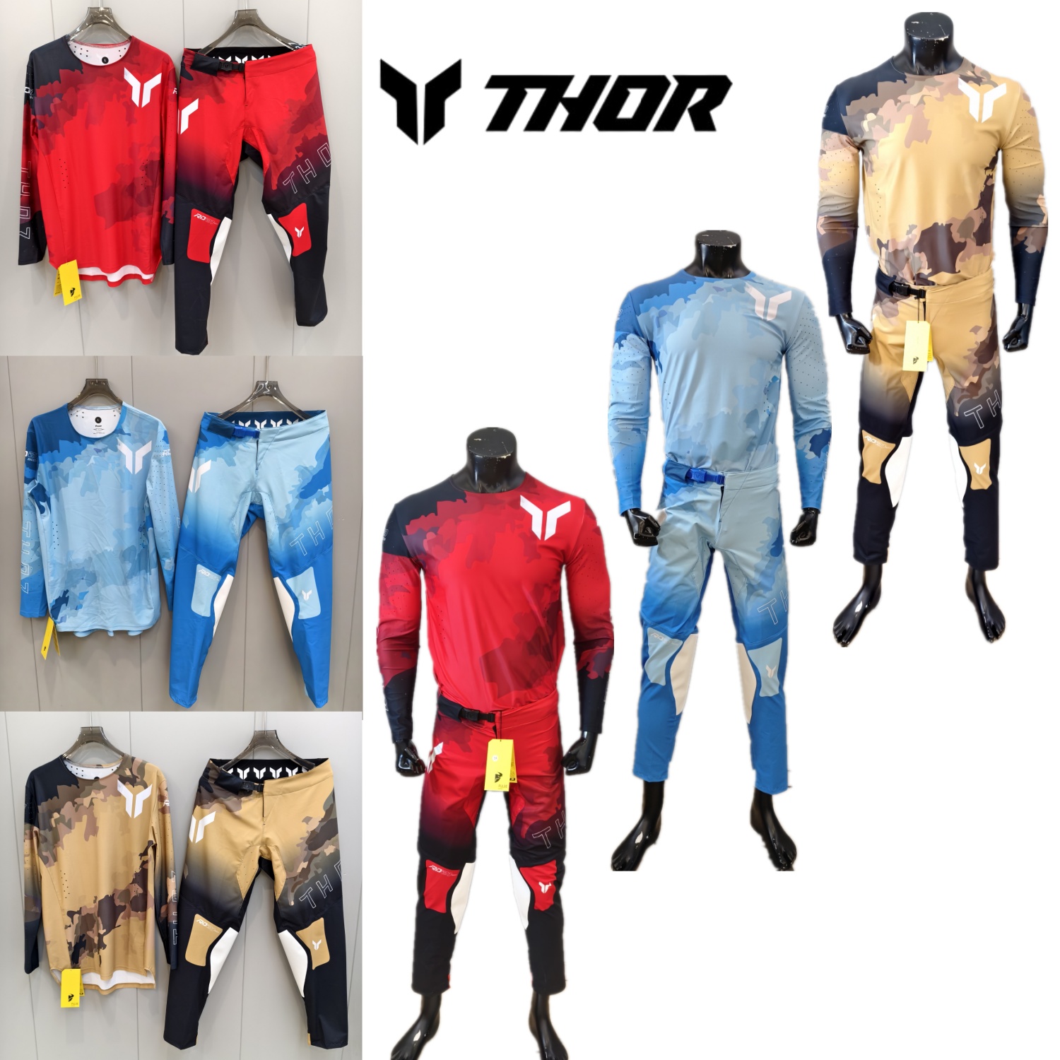 THOR Motocross Gear Set MX Off - Cycling Jersey recension och pris